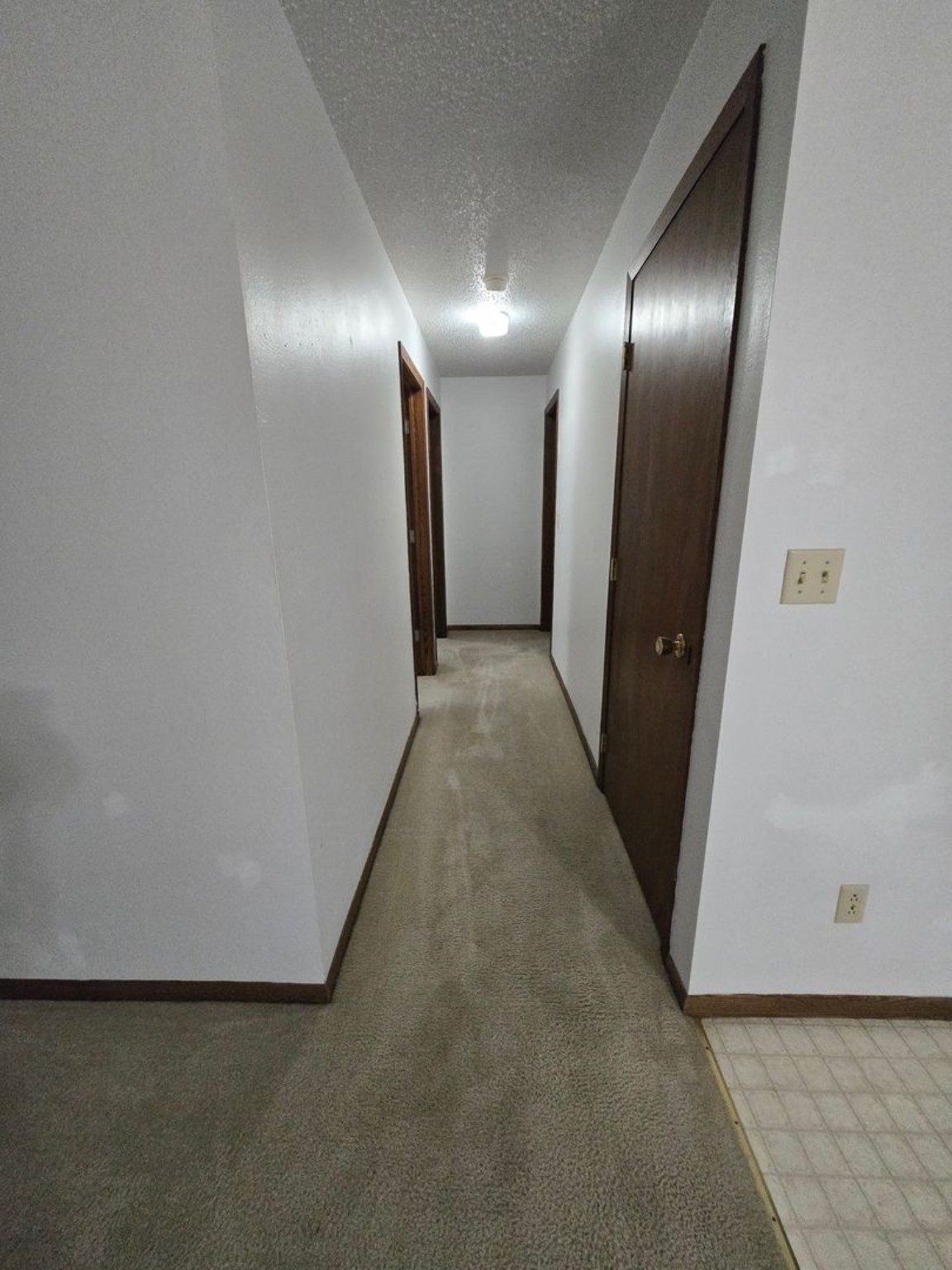 Courtwood two-bedroom apartment hallway