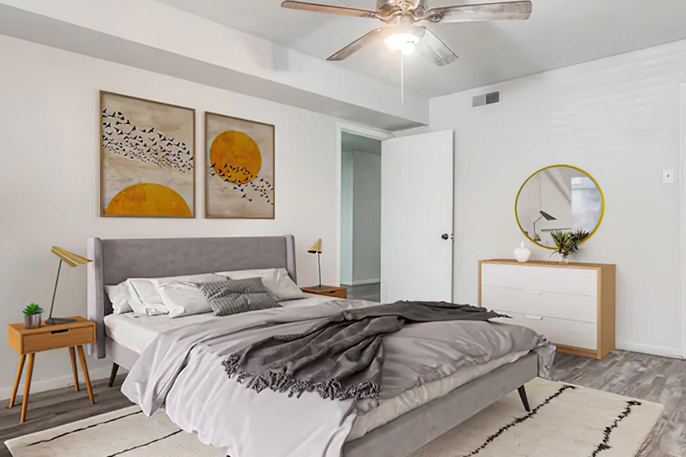 Berkshire Square bedroom