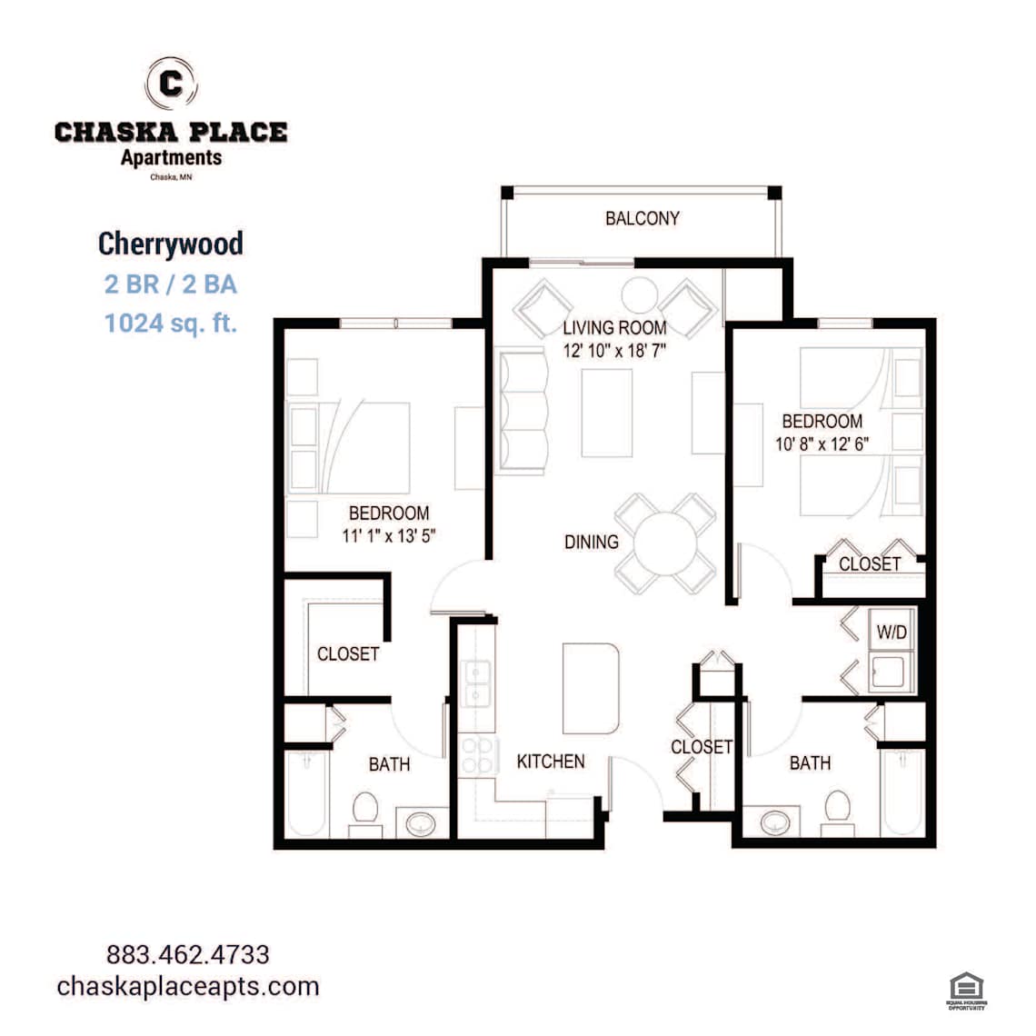 Cherrywood - ACC floor plan at Chaska Place
