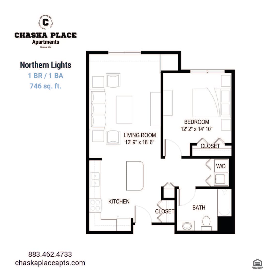 Northern Lights - ACC floor plan at Chaska Place