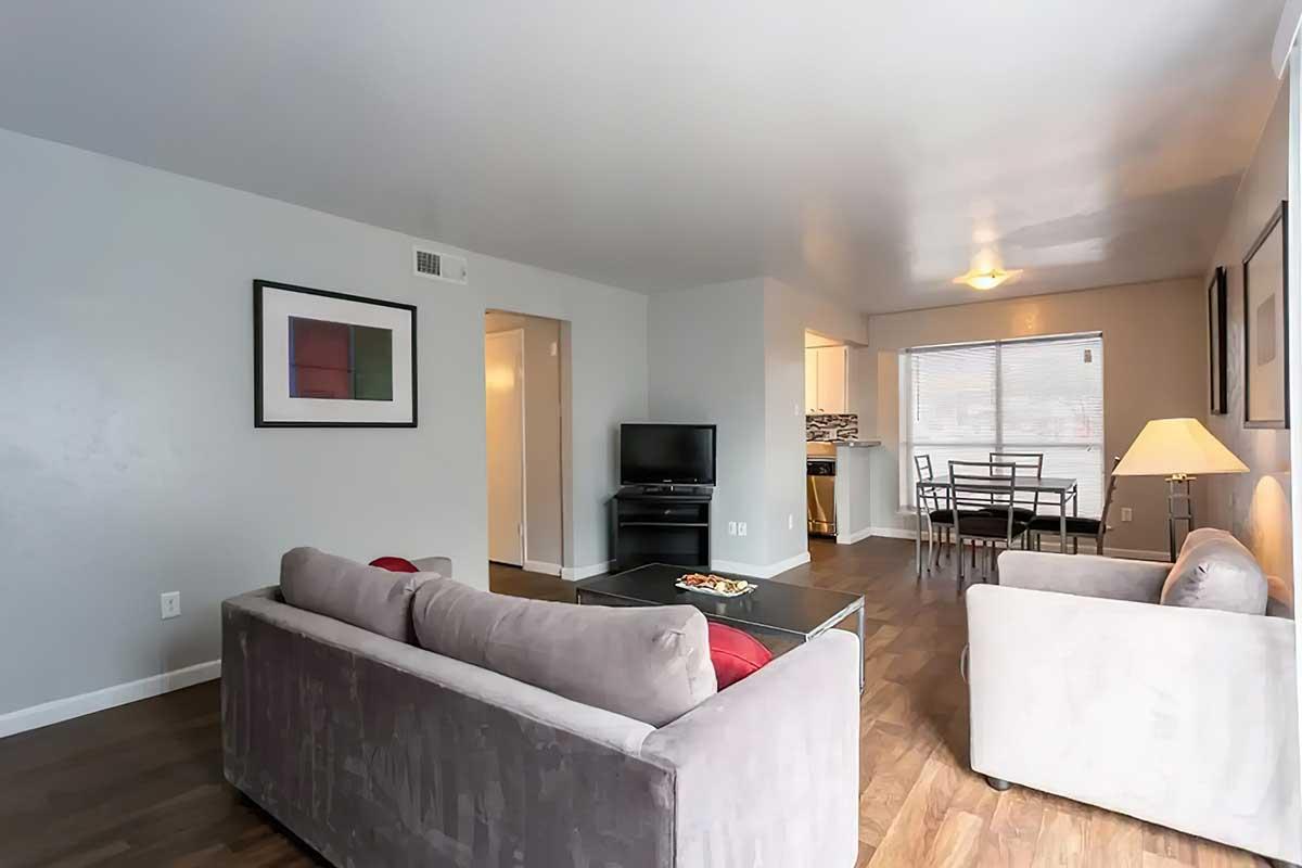 Pasadena furnished living and dining area