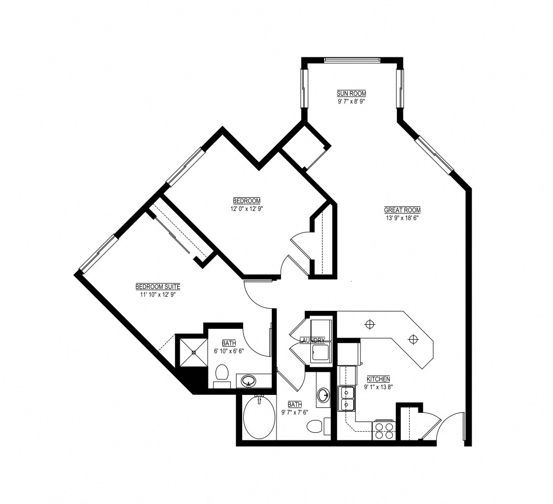Wetlands M floor plan at Waterstone Place